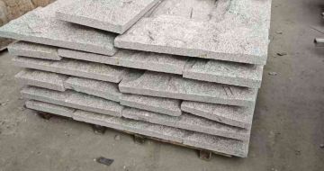 宣城芝麻白蘑菇石，自然面