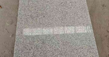 宣城芝麻白光面毛板