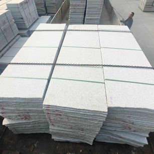 宣城芝麻白毛板，石材毛板