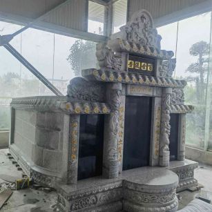 宣城套墓 墓碑 围坟石 异形定制