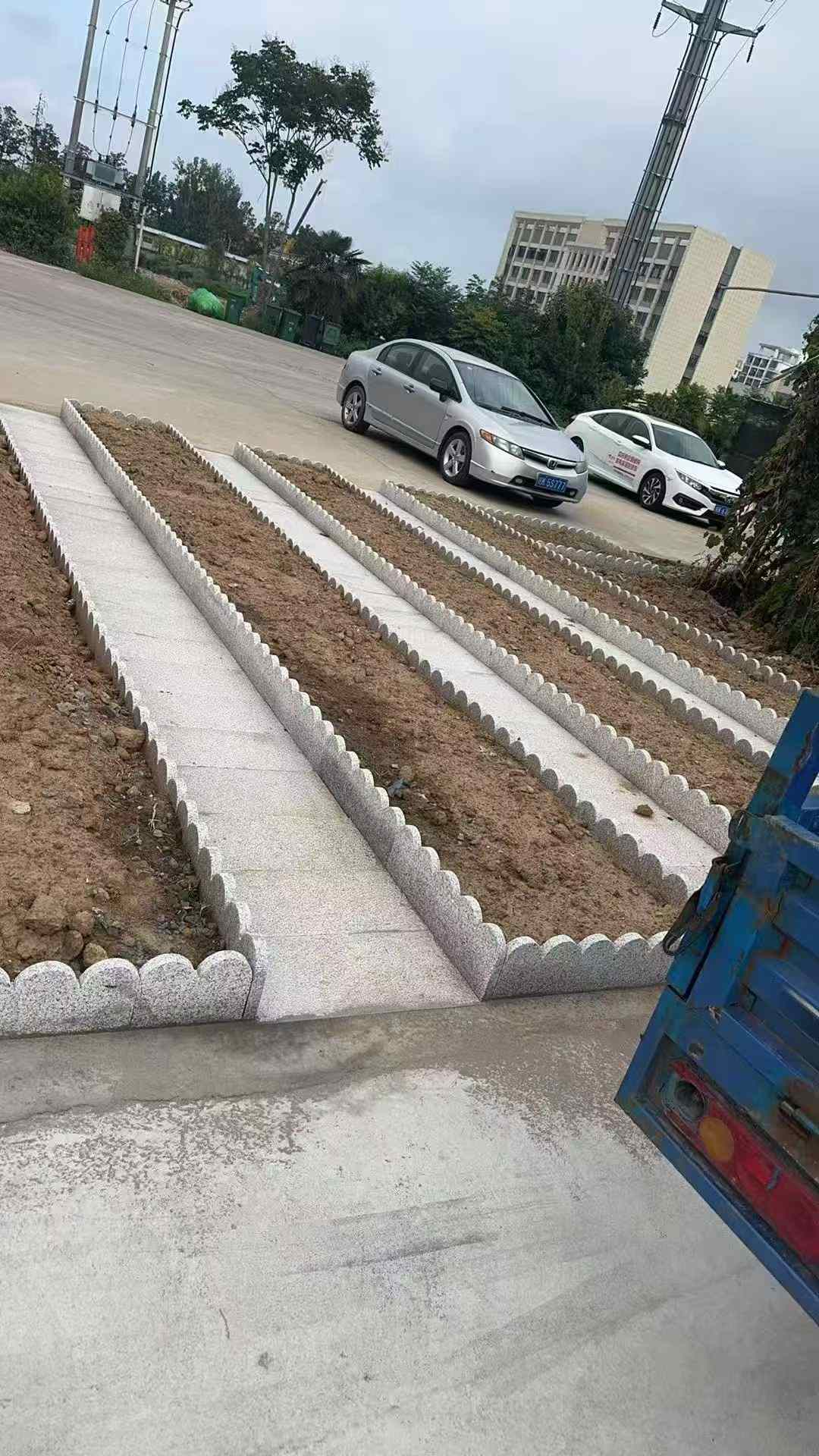 宣城芝麻白花边石