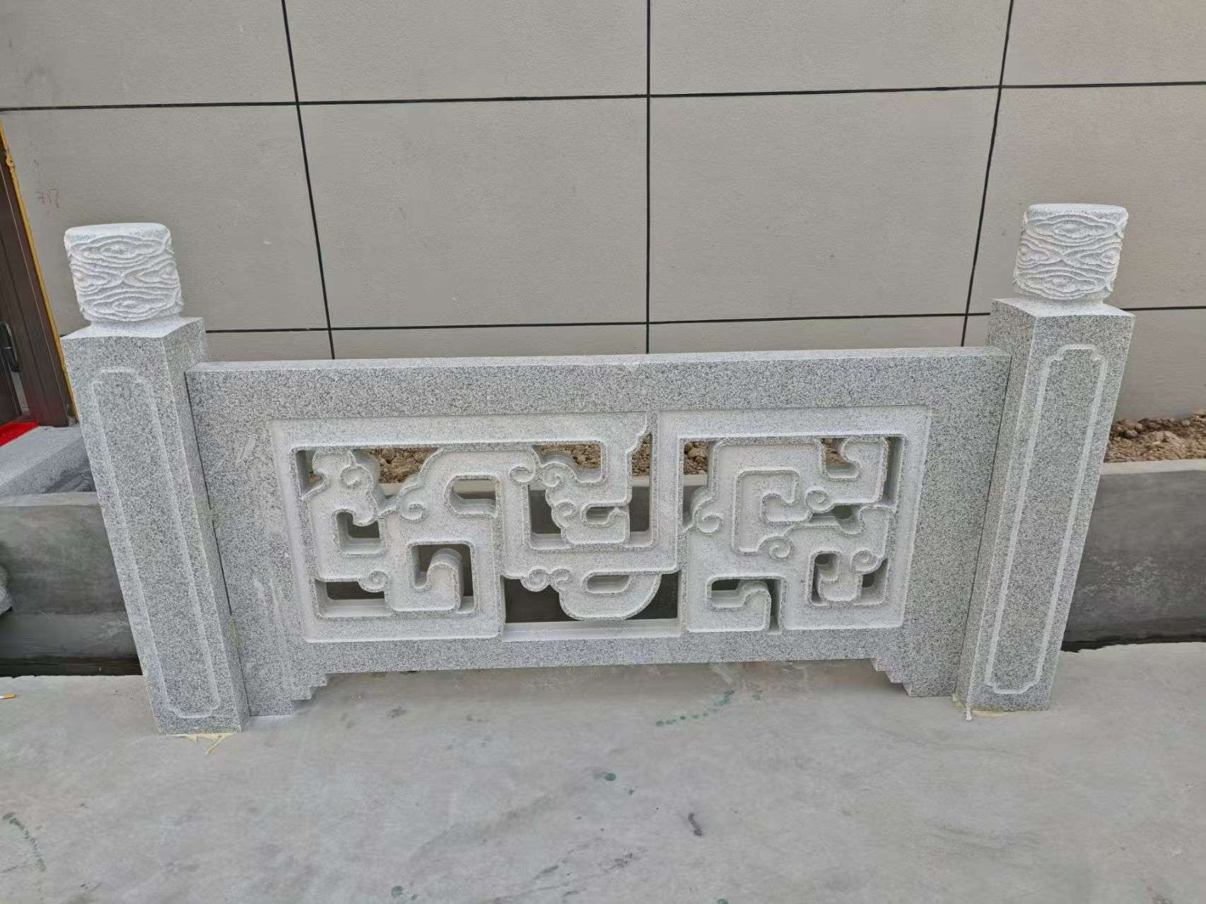 宣城芝麻白河道栏杆 桥栏杆