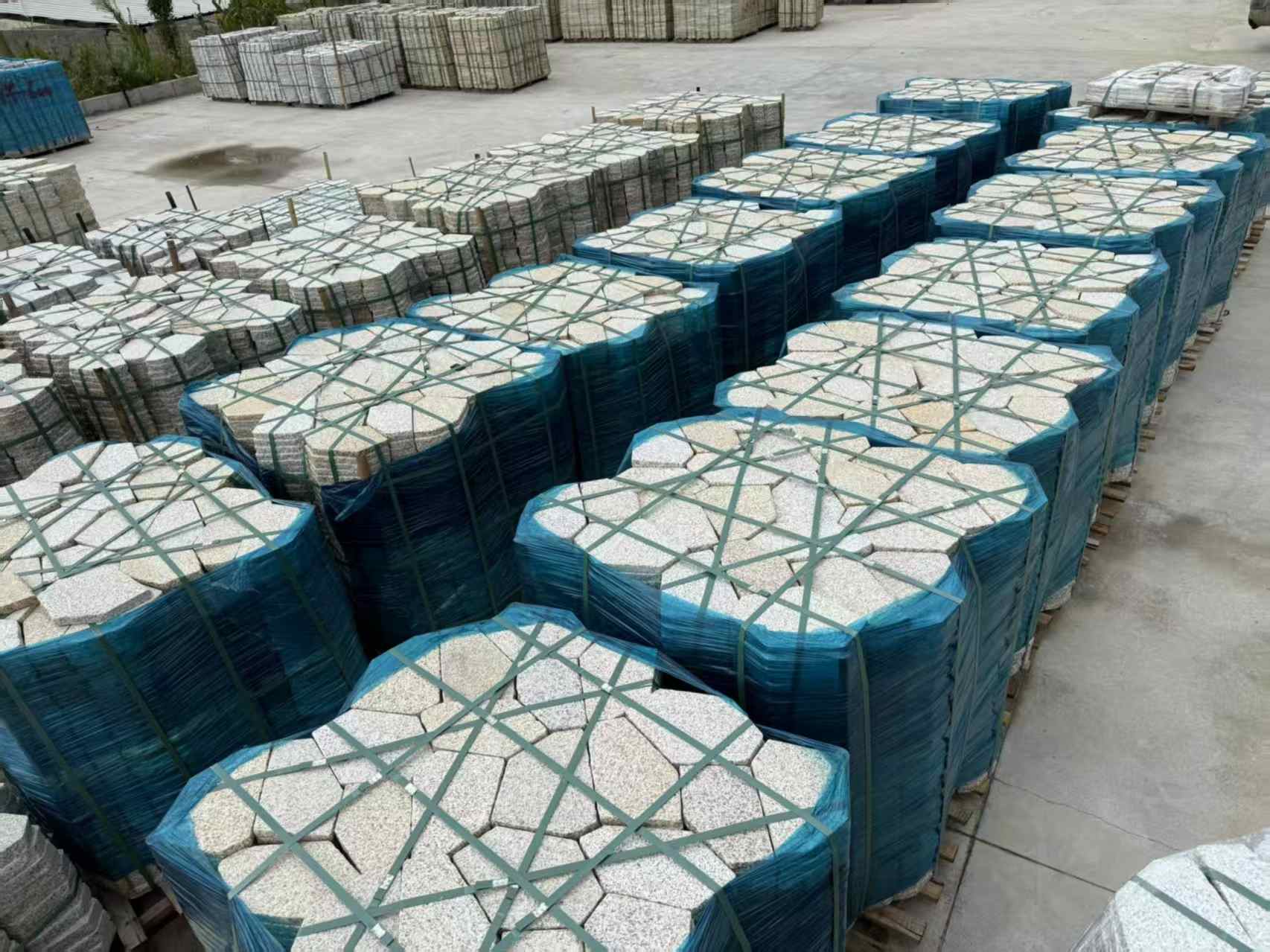 宣城黄金麻冰裂纹 碎拼